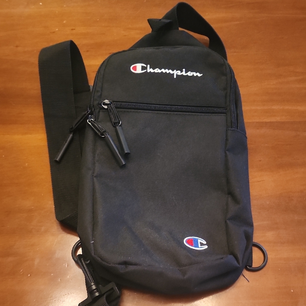 Champion Black Crossbody Bag